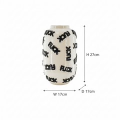 ENOUGH SAID - Ceramic F*ck Vase