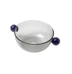 THE ORB BOWL - Borosilicate Glass Bowl with Orb Handles